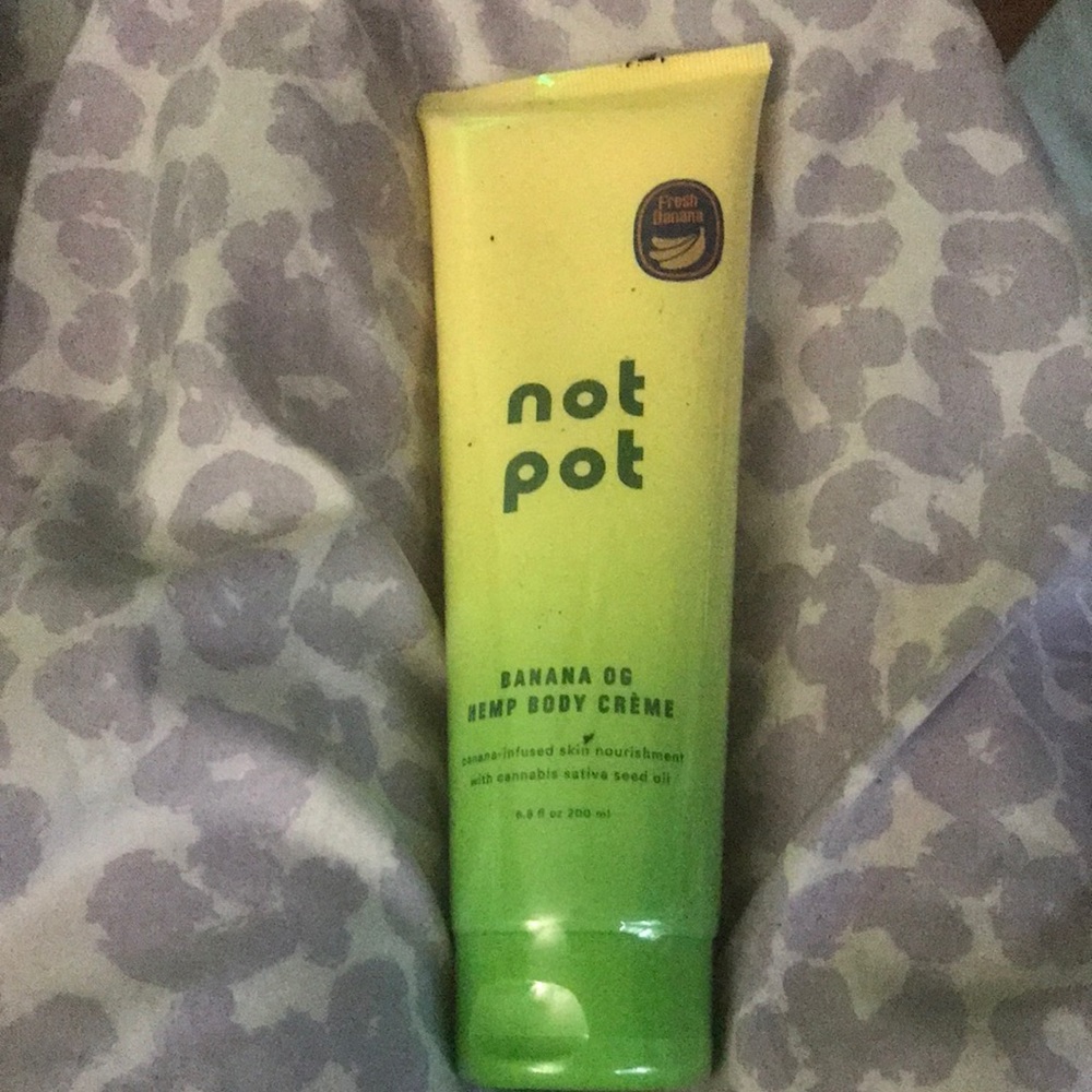 Banana OG Hemp Body Creme New/Never opened
